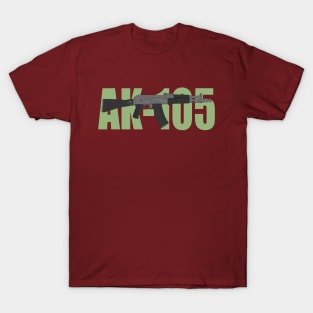 AK-105 Kalashnikov assault rifle (color version) T-Shirt